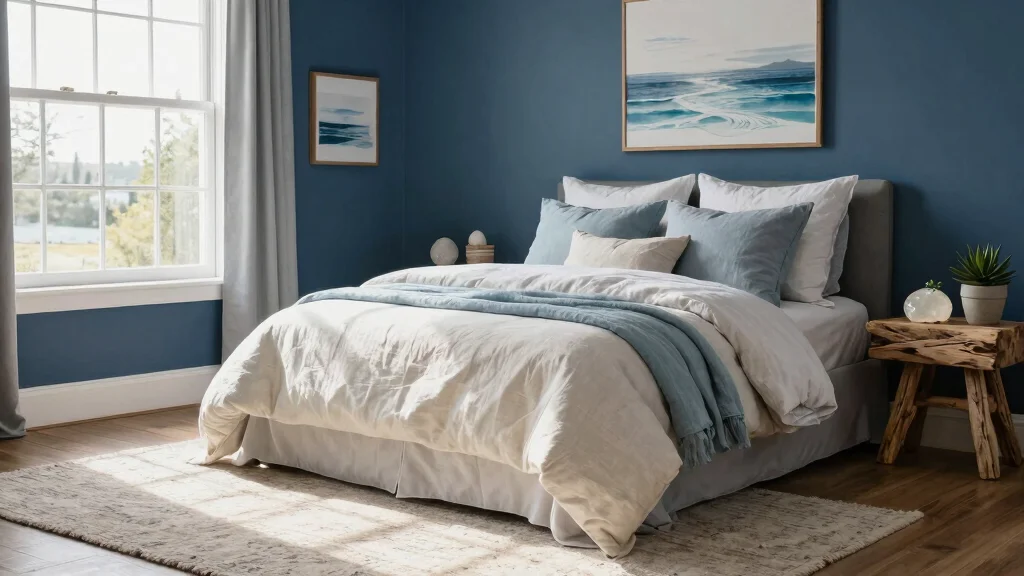 10 Dark Blue Bedroom Wall Ideas That Feel Calm and Stylish