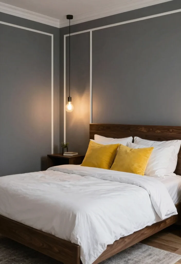 10 Dark Grey Bedroom Paint Colors for a Cozy Modern Look - 1. Elegant Charcoal Grey 1