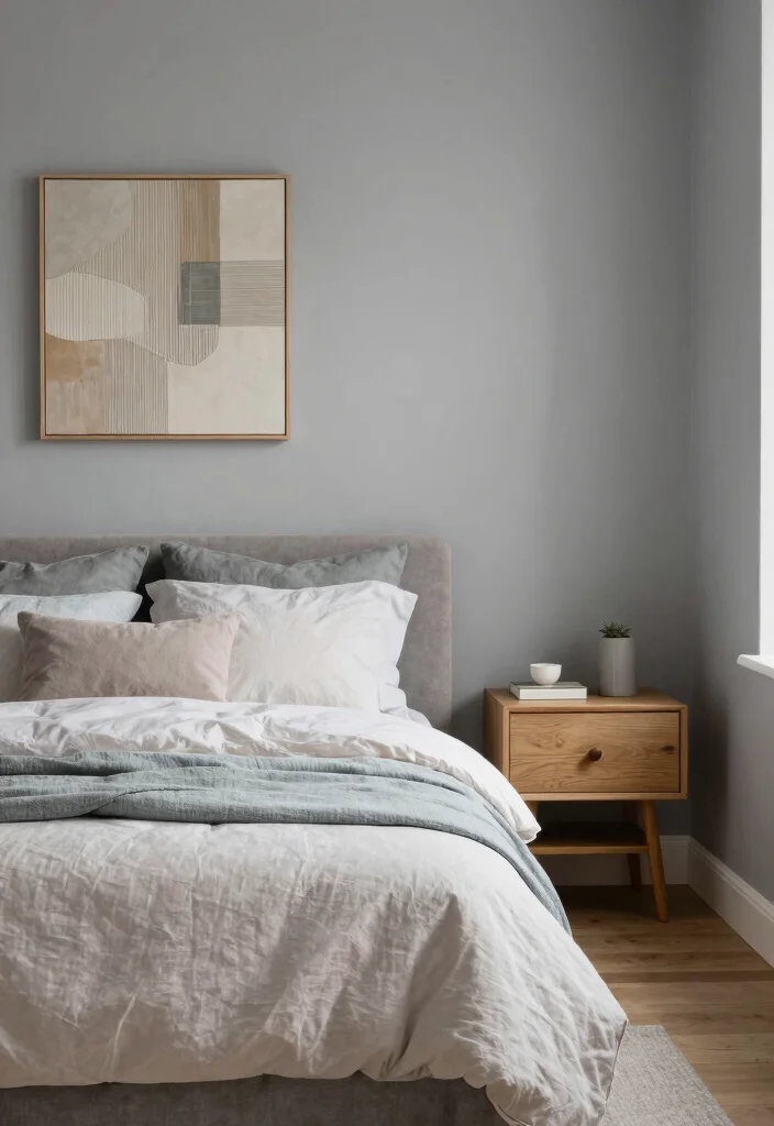 10 Dark Grey Bedroom Paint Colors for a Cozy Modern Look - 5. Ash Grey 1