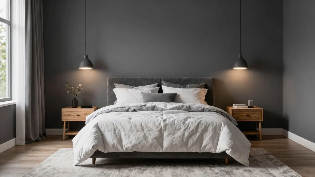 Home 5 10 Dark Grey Bedroom Paint Colors for a Cozy Modern Look