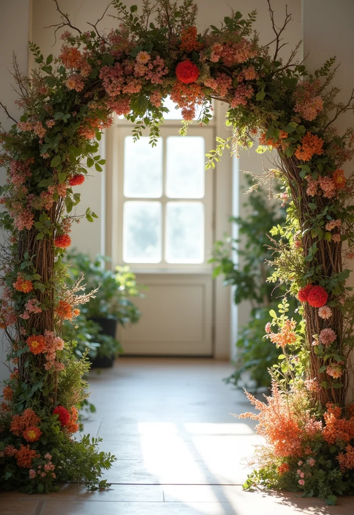 10 Diwali Office Decoration Ideas for Festive Warm Vibes - 7. Nature-Inspired Decor