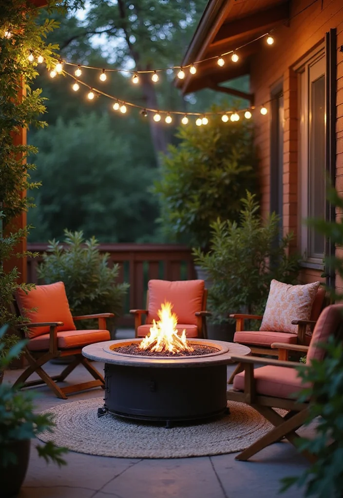 10 Front Porch Fire Pit Ideas for Warm Welcoming Nights - 2. Portable Fire Pit for Flexibility