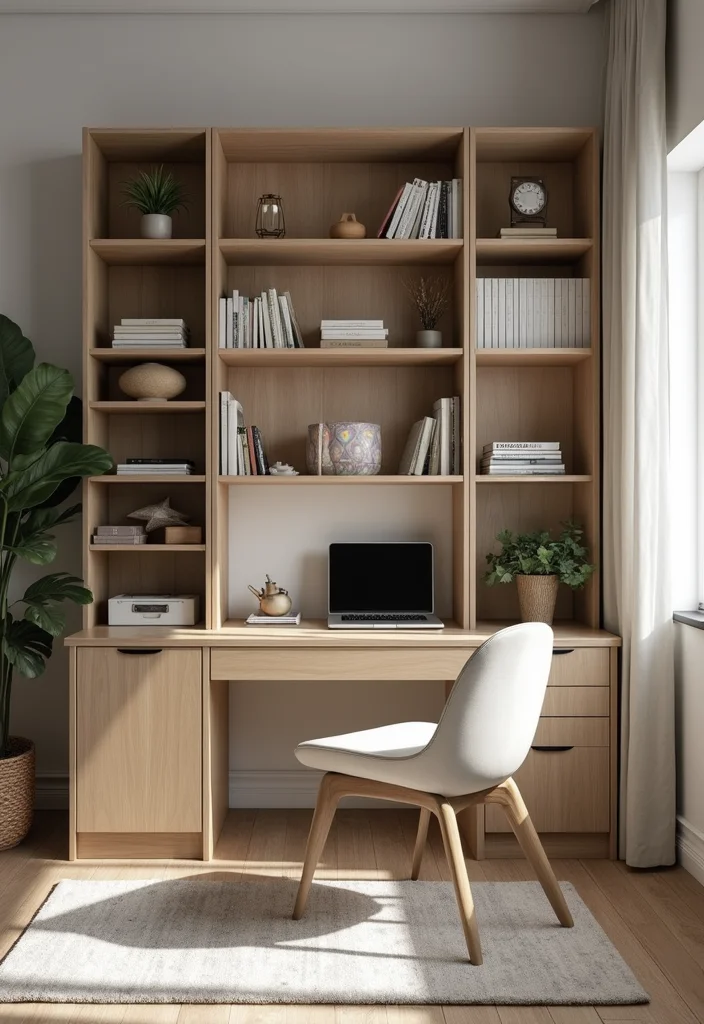 10 Kallax Office Ideas for Modular Practical Storage - 1. Kallax as a Room Divider