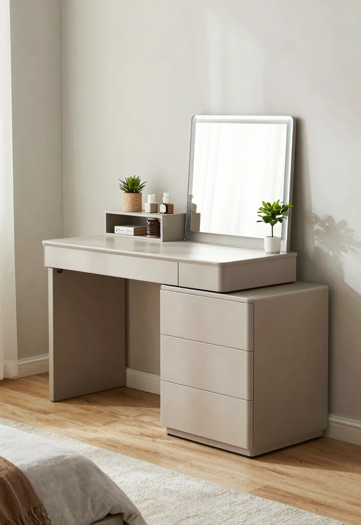 10 Modern Dressing Unit Design Ideas That Are Stylish and Practical 2 10 Modern Dressing Unit Design Ideas That Are Stylish and Practical - 2. Multi-functional Furniture Designs 1