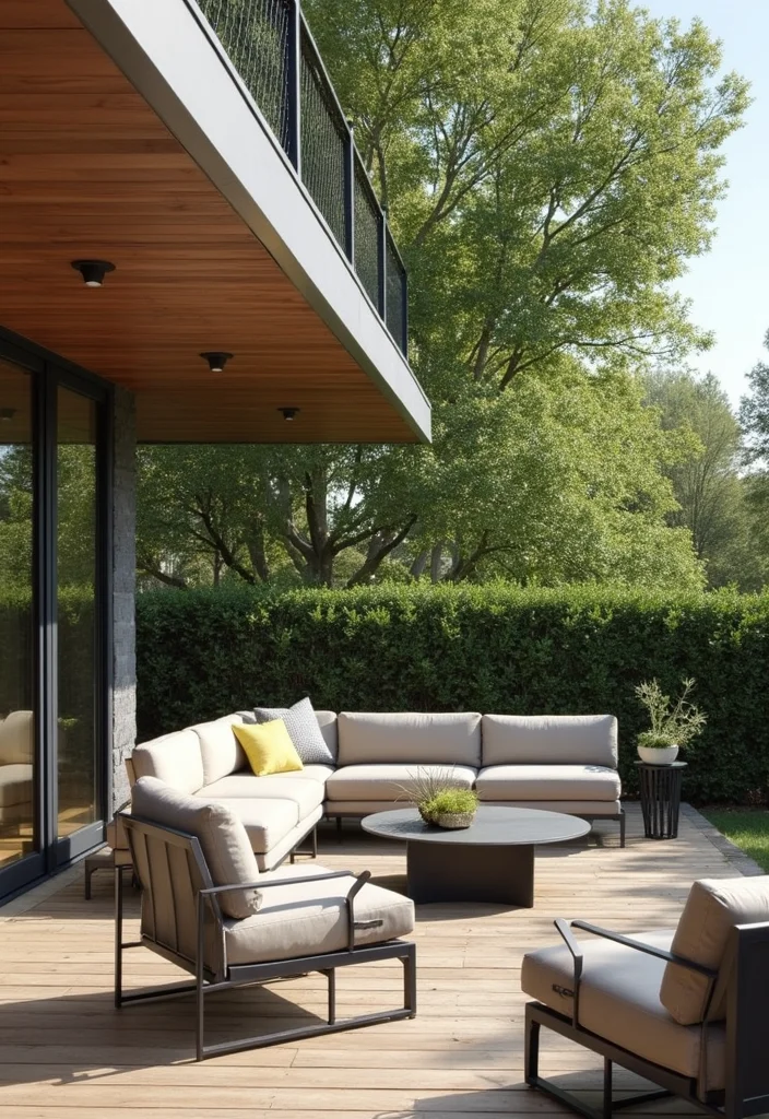 10 Modular Front Porch Ideas for Flexible Quick Installation - 4. Modular Furniture Sets