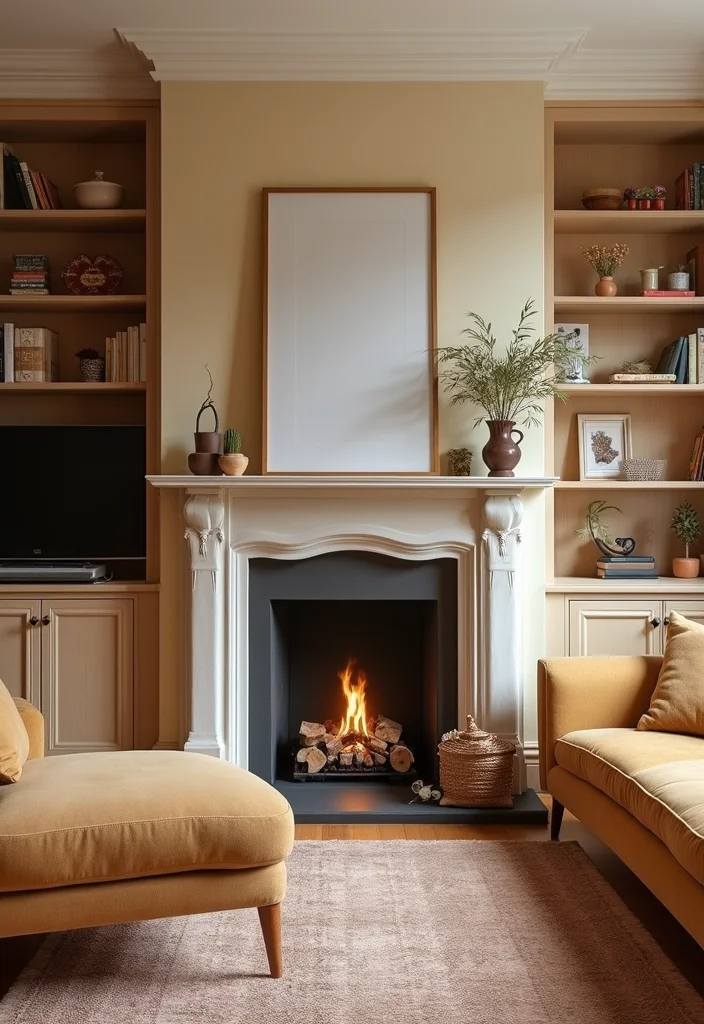 10 Open Fireplace Ideas for Traditional Inviting Warmth - 7. Corner Fireplace Charm