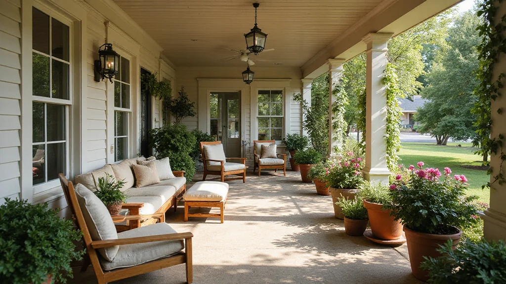 10 Shady Front Porch Ideas for Cool Comfortable Seating