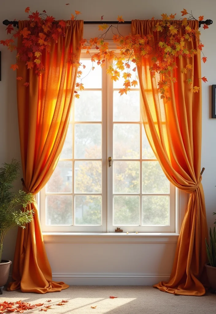 10 Shelf Curtain Ideas for Hidden Organized Storage - 9. Seasonal Curtains for a Festive Touch