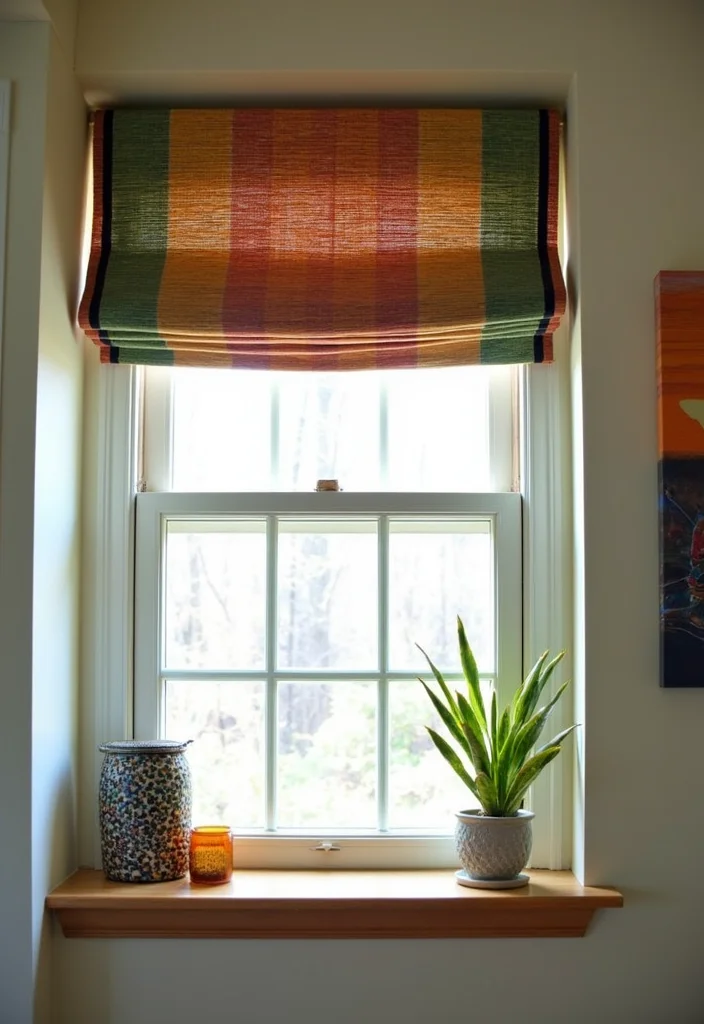 10 Small Basement Window Ideas for Maximized Light - 10. Creative Window Treatments