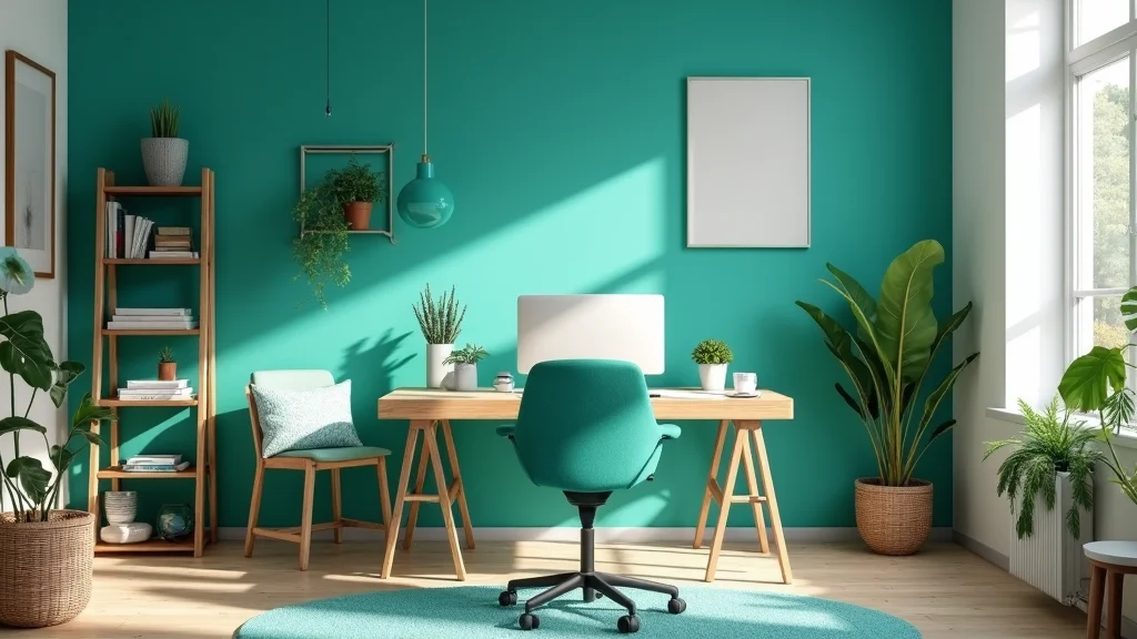 10 Teal Office Ideas for Bold Modern Color