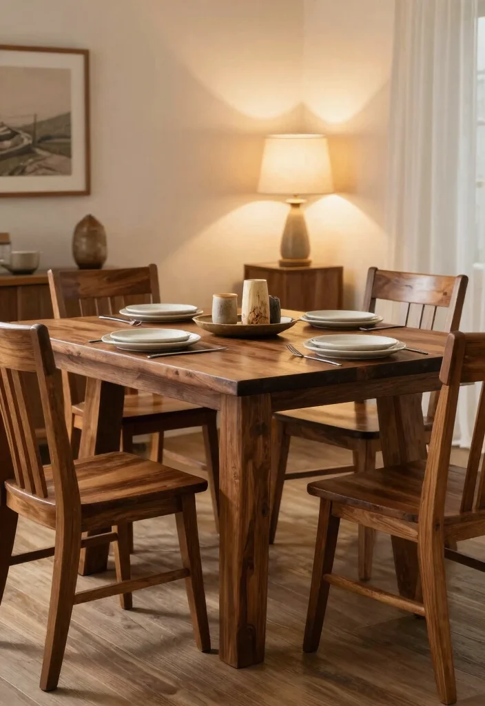 10 Vintage Dining Room Table Styles for Cozy and Classic Spaces - 10. Arts and Crafts Mission Style 1