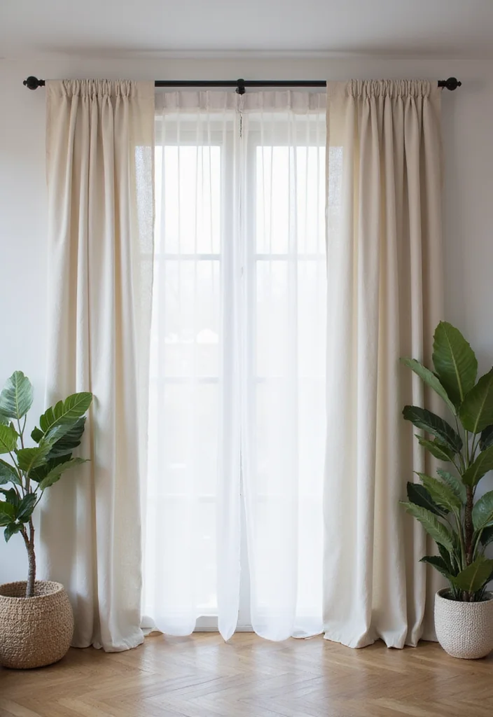 12 Curtain Rail Ideas for Smooth Modern Function - 2. Magnetic Curtain Systems