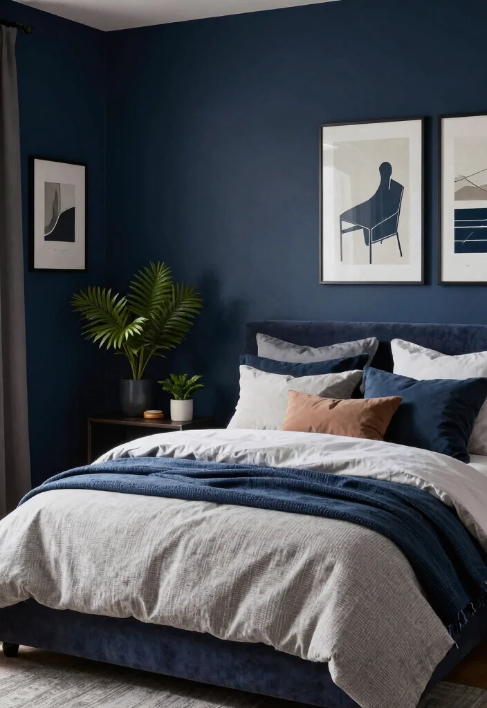 12 Dark Blue Bedroom Color Schemes for a Cozy Sophisticated Look - Conclusion 1