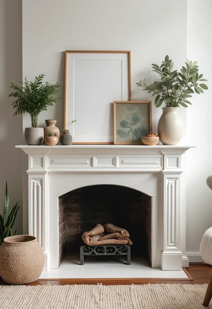 12 Fireplace Artwork Ideas for Strong Eye Level Style - 3. Floating Shelves