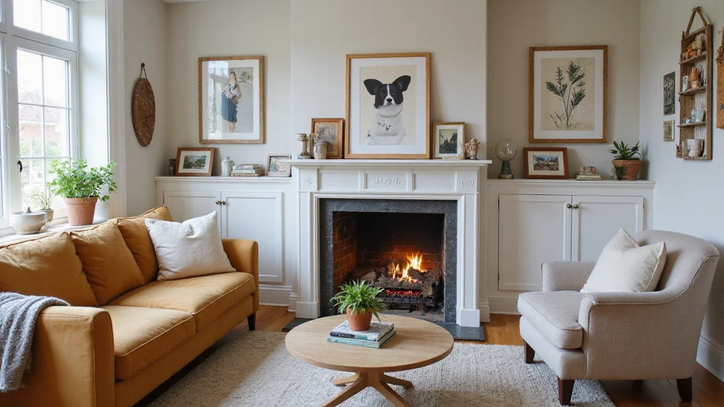12 Fireplace Artwork Ideas for Strong Eye Level Style