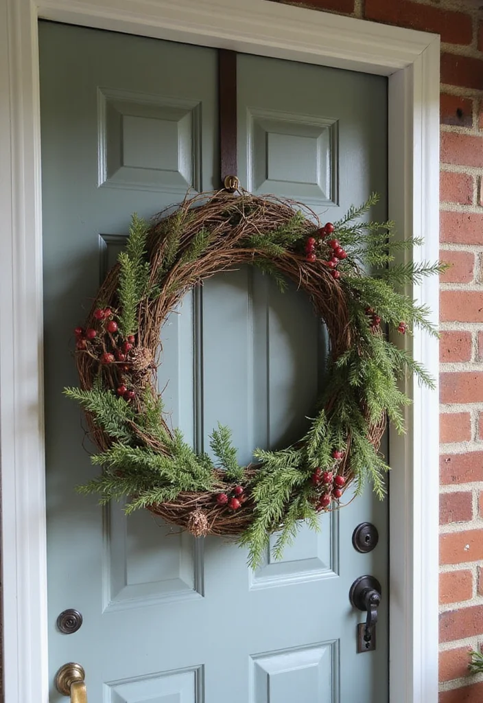 12 Front Porch Christmas Decor Ideas Rustic for Cozy Festive Charm - 4. DIY Christmas Wreaths