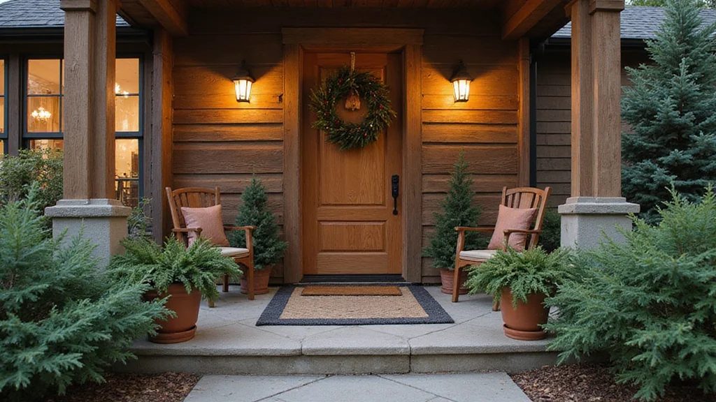 12 Front Porch Christmas Decor Ideas Rustic for Cozy Festive Charm