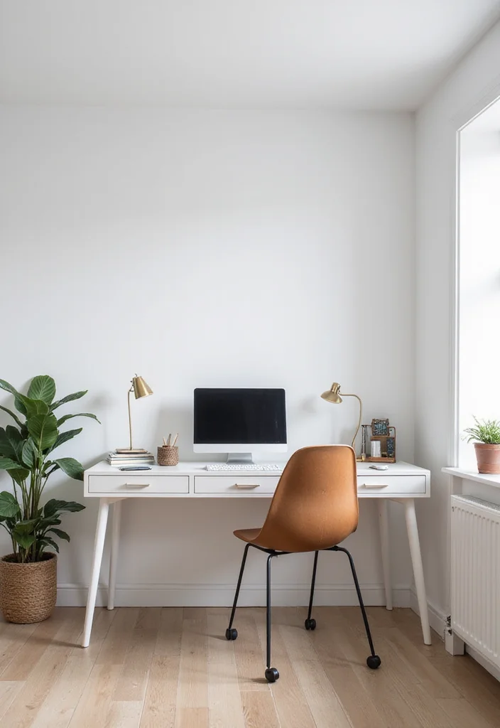 12 IKEA Office Storage Ideas for Budget Friendly Organization - 10. MALSJÖ Desk for Minimalist Design