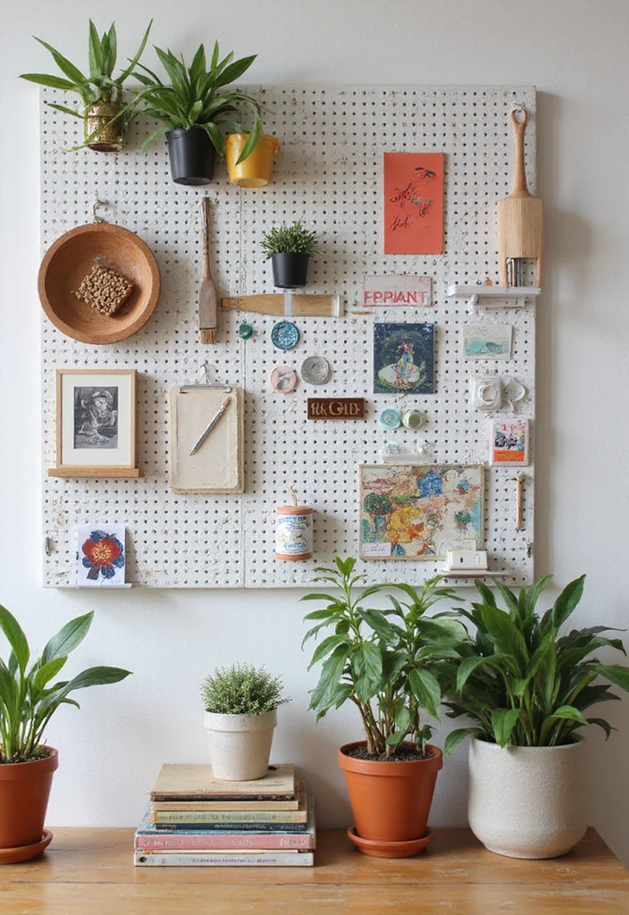 12 IKEA Office Storage Ideas for Budget Friendly Organization - 9. SKÅDIS Pegboard for Creative Organization