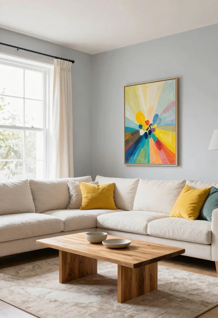 12 Light Blue Gray Paint Colors for a Soft Airy Home Look - 5. Sky Gray 1
