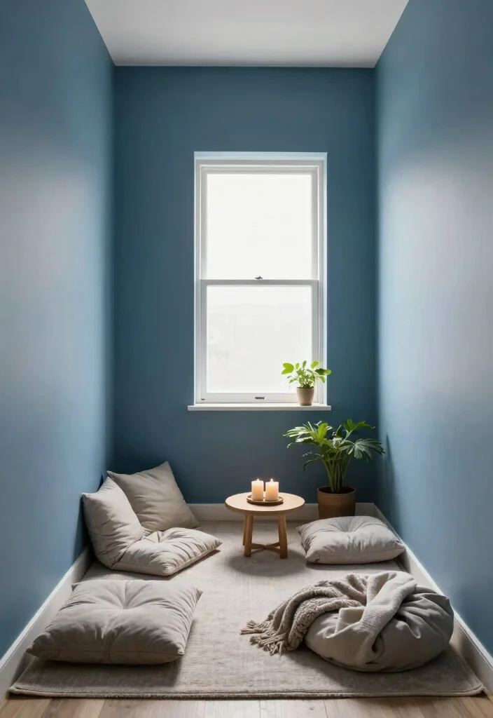 12 Light Blue Gray Paint Colors for a Soft Airy Home Look - 6. Blue Haze 1