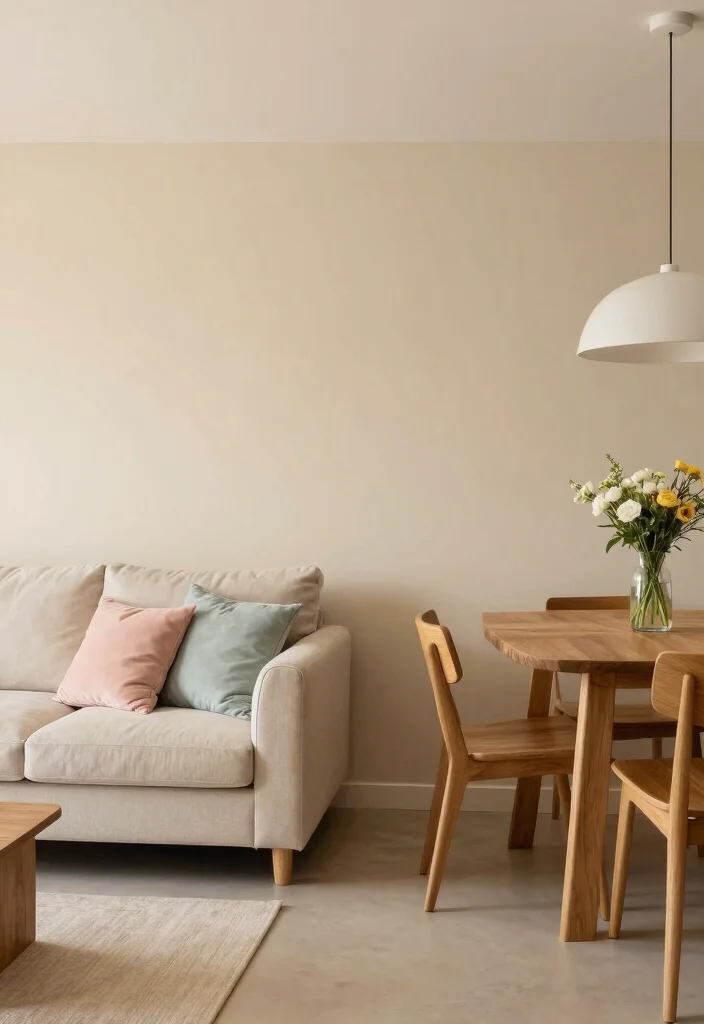 12 Light Blue Gray Paint Colors for a Soft Airy Home Look - 7. Soft Sand 1