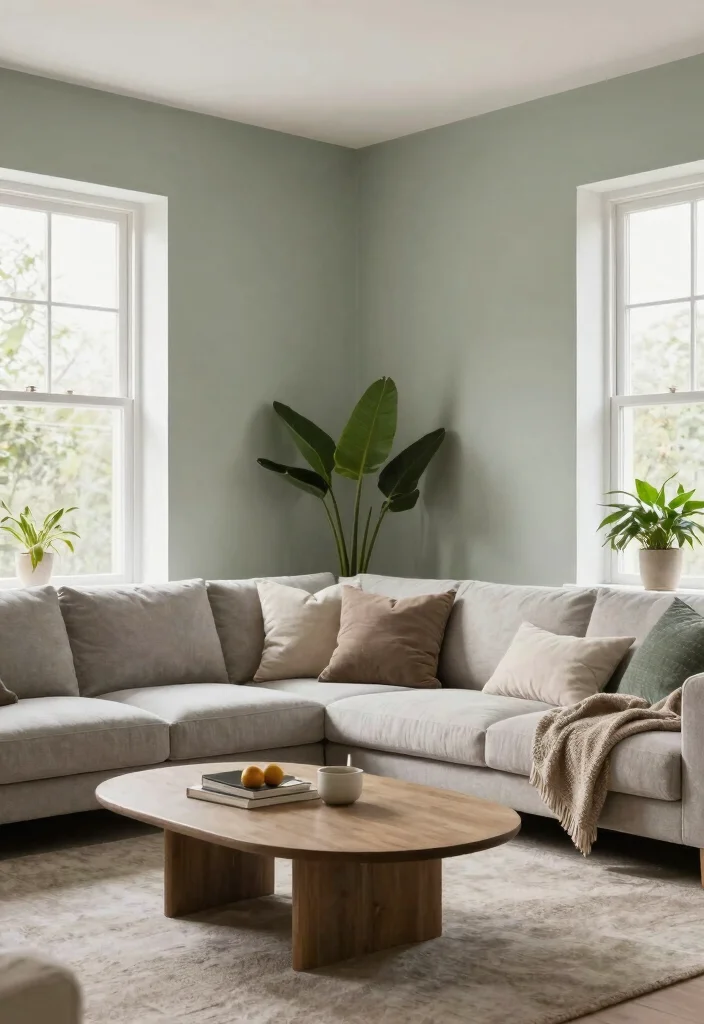 12 Light Gray Green Paint Colors That Feel Calm and Natural - 11. Silver Sage 1