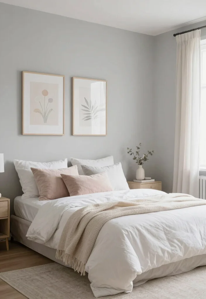 12 Light Grey Bedroom Paint Colors That Feel Bright and Airy - 11. Ghost Grey 1