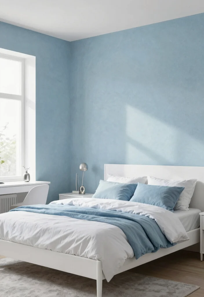 12 Light Grey Bedroom Paint Colors That Feel Bright and Airy - 2. Cool Mist 1