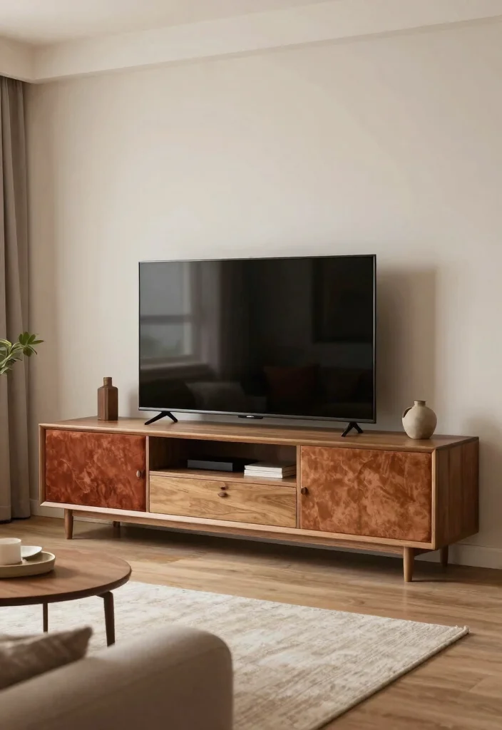 12 Luxury Modern TV Unit Designs That Elevate Living Room Style 10 12 Luxury Modern TV Unit Designs That Elevate Living Room Style 10. Textural Contrast with Upholstered Elements 0