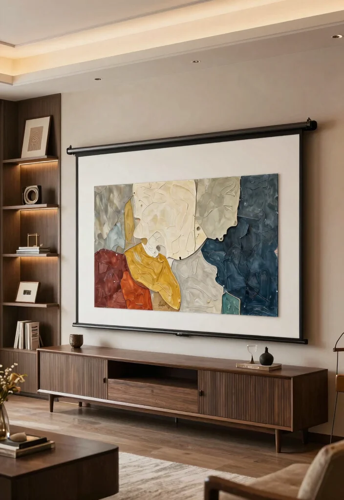 12 Luxury Modern TV Unit Designs That Elevate Living Room Style 5 12 Luxury Modern TV Unit Designs That Elevate Living Room Style 5. Blending Technology with Art 0