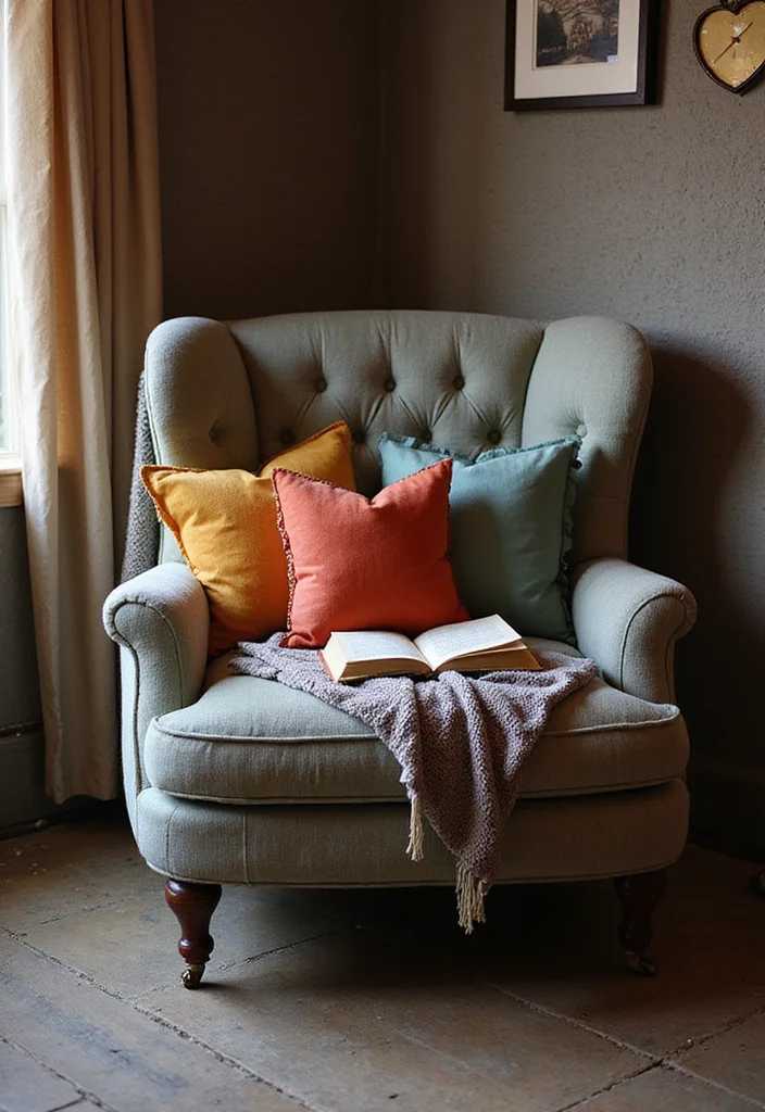 12 Moody Basement Ideas for Dark Cozy Atmosphere - 3. Create a Comfy Seating Area