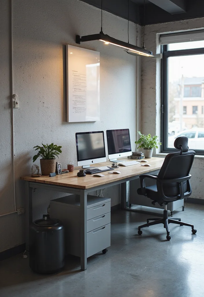 12 Two Person Home Office Ideas for Comfortable Shared Workspaces - 9. Tech-Savvy Workspace