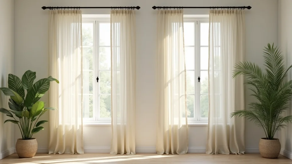 12 Two Window Curtain Ideas for Balanced Natural Light