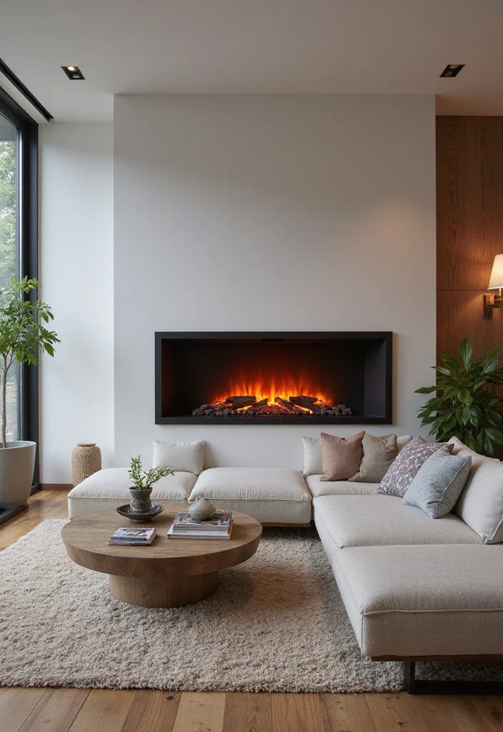14 Modern Electric Fireplace Ideas for Sleek Contemporary Warmth - 13. Statement Electric Fireplaces