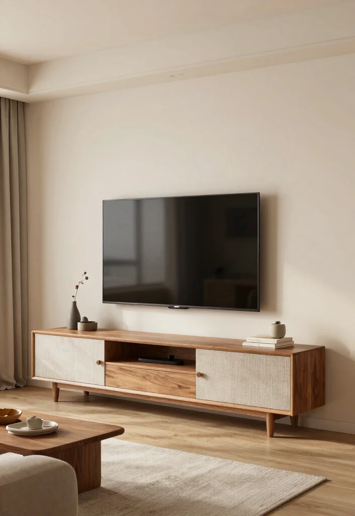 16 Latest Modern TV Unit Design Ideas for a Clean Updated Look - 12. Textured Surfaces 1