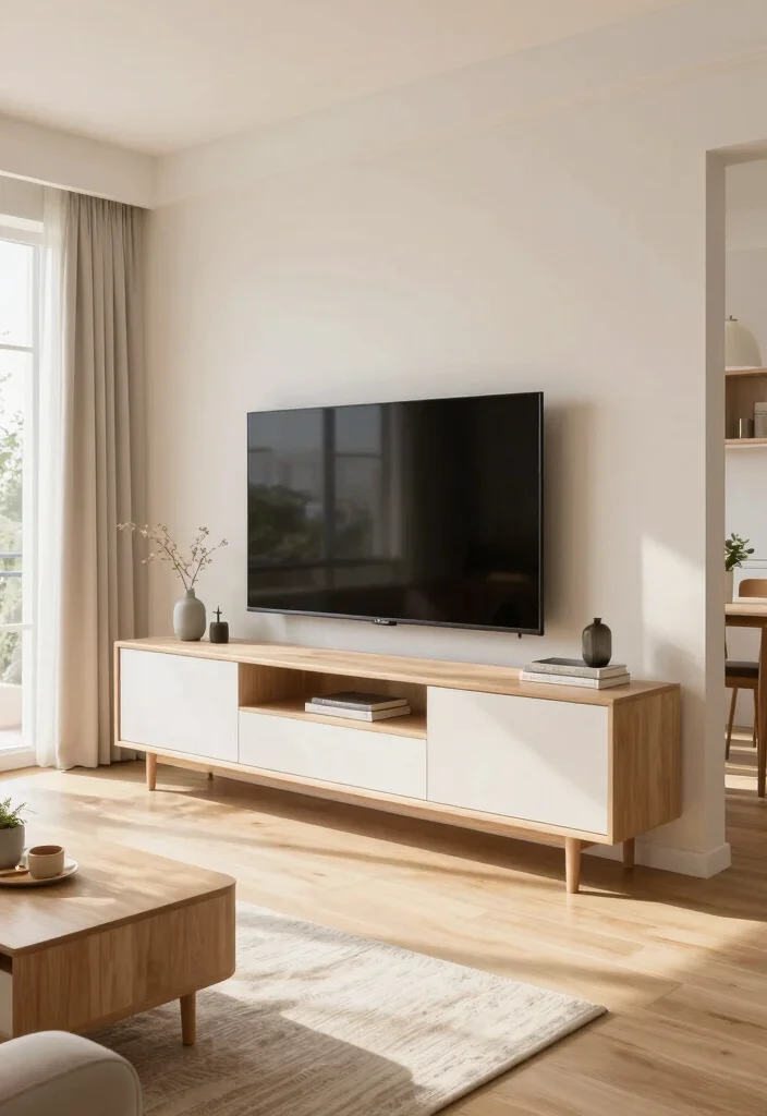 16 Latest Modern TV Unit Design Ideas for a Clean Updated Look - 13. Open Concept Designs 1