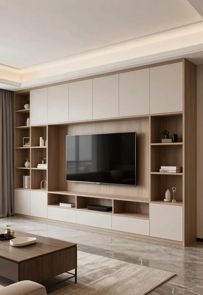 16 Latest Modern TV Unit Design Ideas for a Clean Updated Look - 15. Built-In Entertainment Centers 1