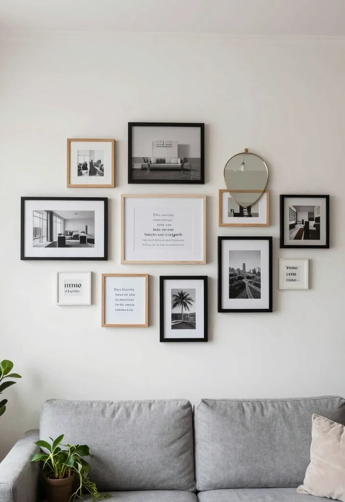 10 Small Wall Decor Ideas That Make Tight Spaces Feel Styled 1. Gallery Wall of Memories 0