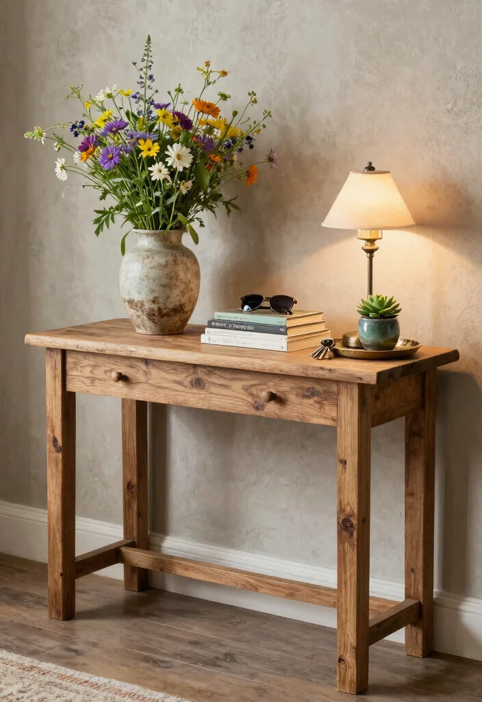 12 Entry Wall Decor Ideas That Create a Strong First Impression 3 12 Entry Wall Decor Ideas That Create a Strong First Impression 3. Console Table Styling 0