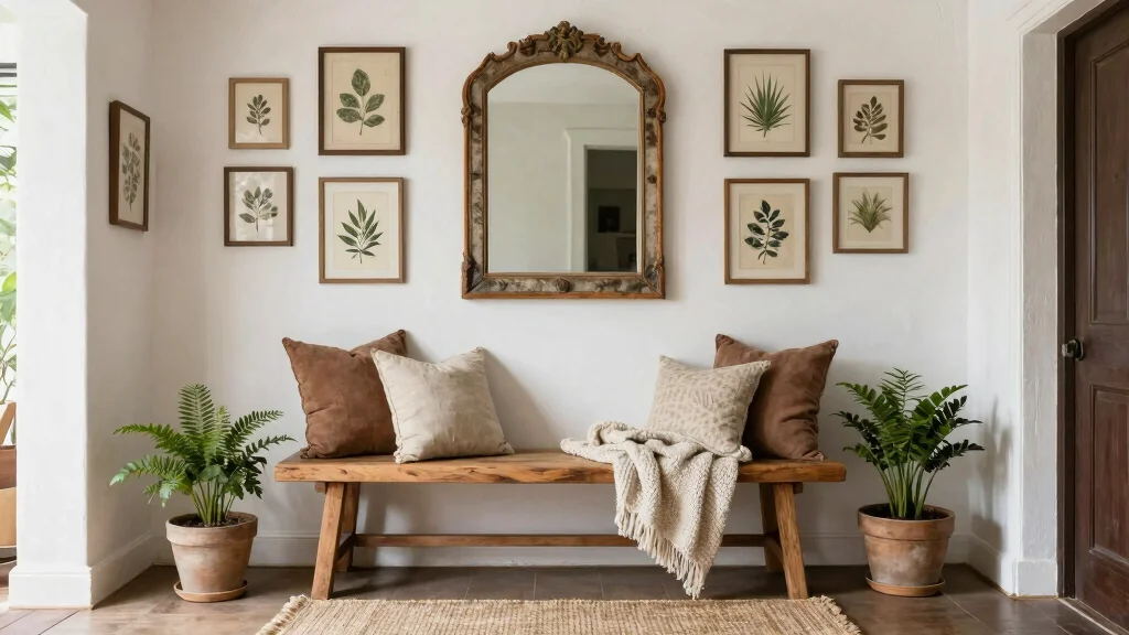 12 Entry Wall Decor Ideas That Create a Strong First Impression