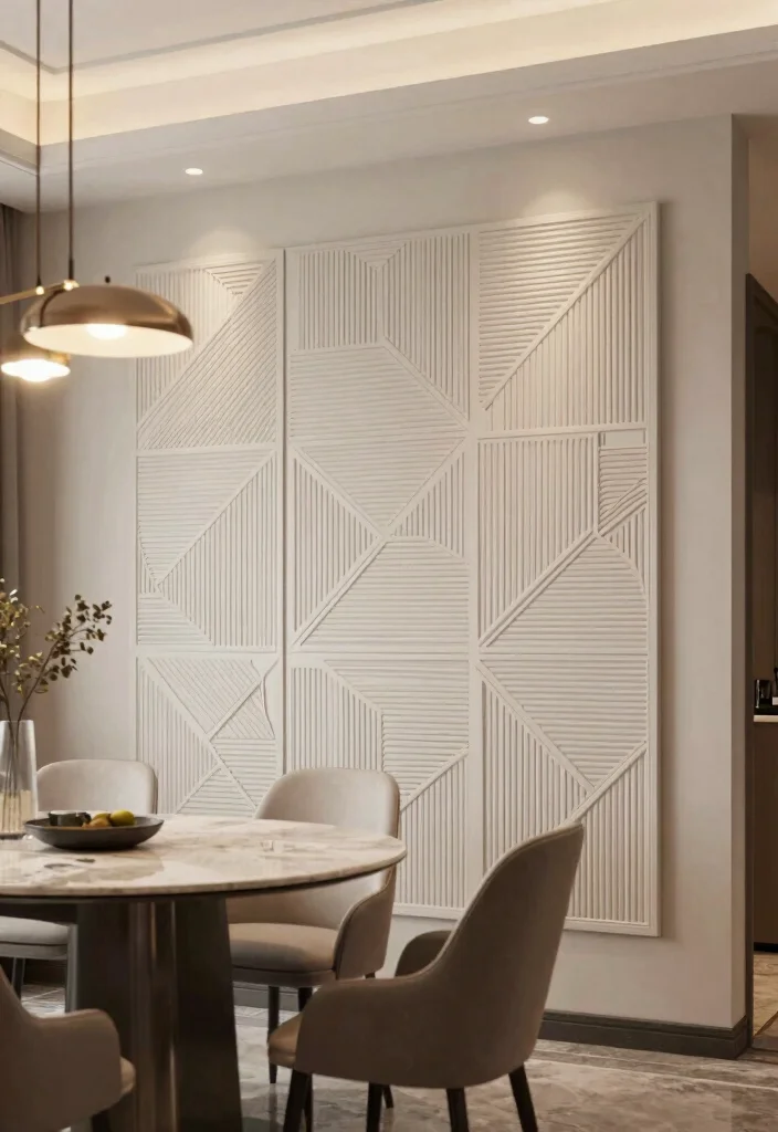 12 Room Wall Decor Ideas That Transform Any Empty Space 14 12 Room Wall Decor Ideas That Transform Any Empty Space 11. Artistic Wall Panels 0