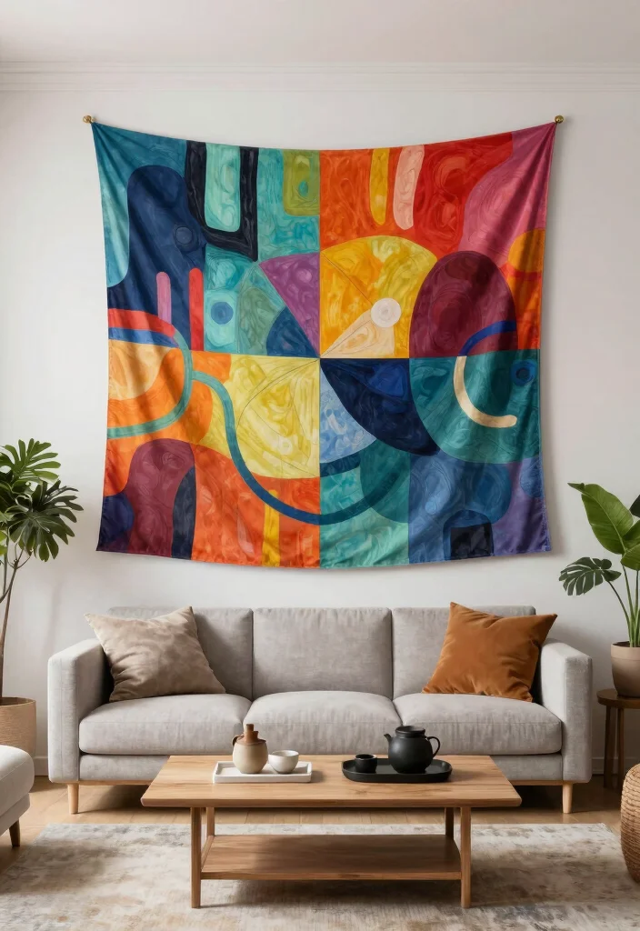 12 Room Wall Decor Ideas That Transform Any Empty Space 11 12 Room Wall Decor Ideas That Transform Any Empty Space 9. Tapestry Wall Hangings 0