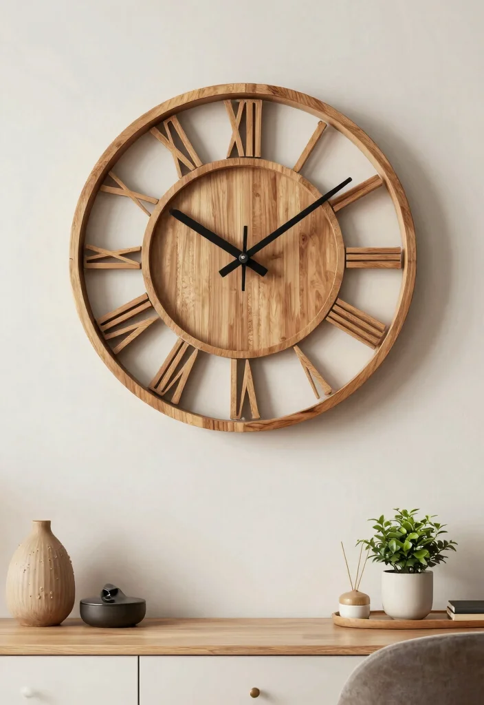 14 Aesthetic Wall Decor Ideas That Look Straight from Pinterest 13. Statement Clocks 0