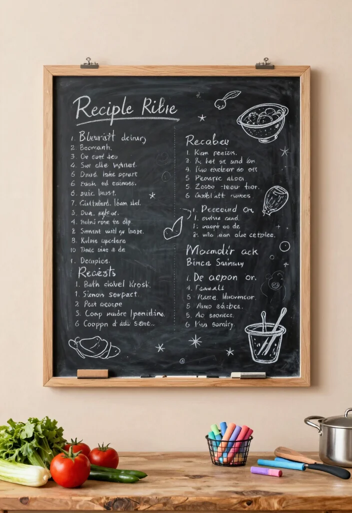 14 Kitchen Wall Decor Ideas That Add Warmth Without Clutter 4 14 Kitchen Wall Decor Ideas That Add Warmth Without Clutter 4. Chalkboard Wall Art 0