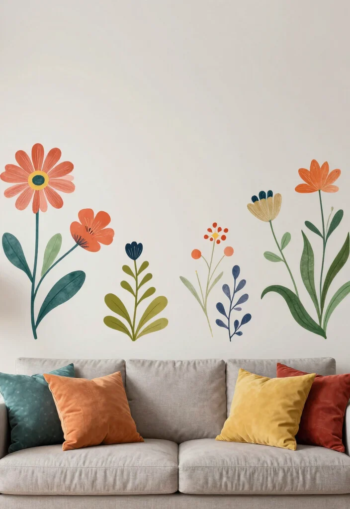 16 Living Room Wall Decor Ideas That Instantly Elevate Blank Walls 10 16 Living Room Wall Decor Ideas That Instantly Elevate Blank Walls 10. Artistic Wall Decals 0