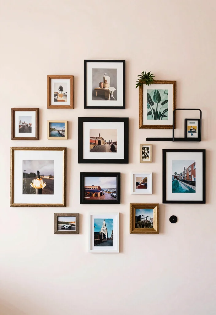 16 Living Room Wall Decor Ideas That Instantly Elevate Blank Walls 2 16 Living Room Wall Decor Ideas That Instantly Elevate Blank Walls 2. Gallery Wall of Memories 0