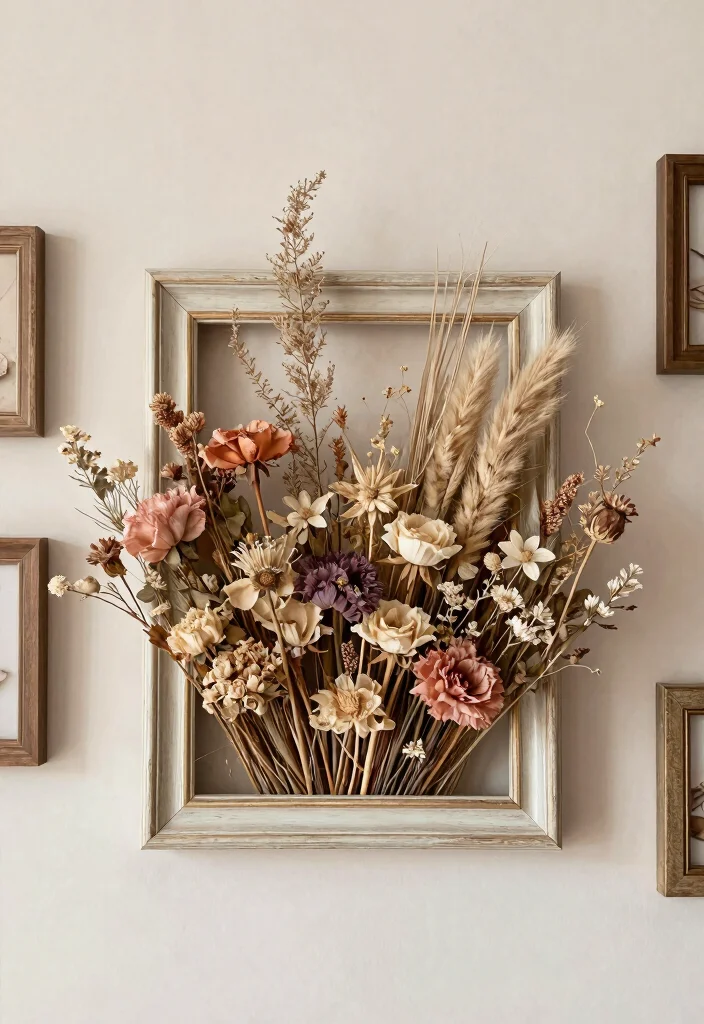 16 Living Room Wall Decor Ideas That Instantly Elevate Blank Walls 8 16 Living Room Wall Decor Ideas That Instantly Elevate Blank Walls 8. Dried Flower Arrangements 0