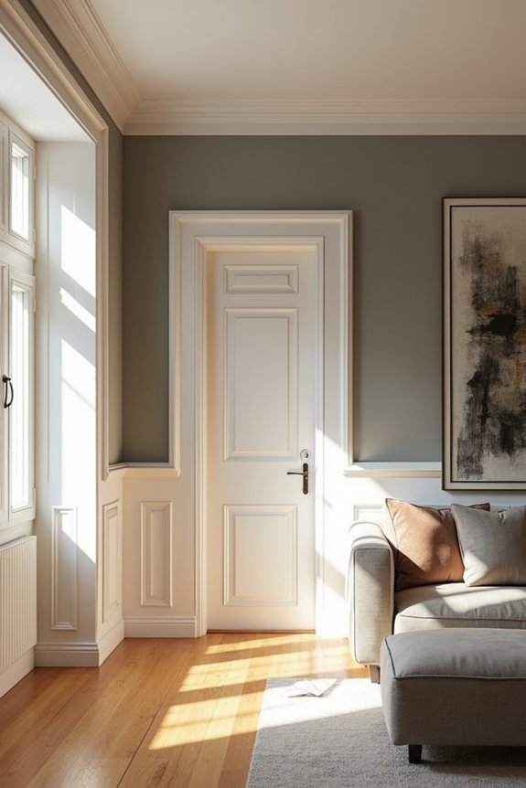 How to Match Wall Colors With Wood Flooring 10 accent walls highlight room features subtly