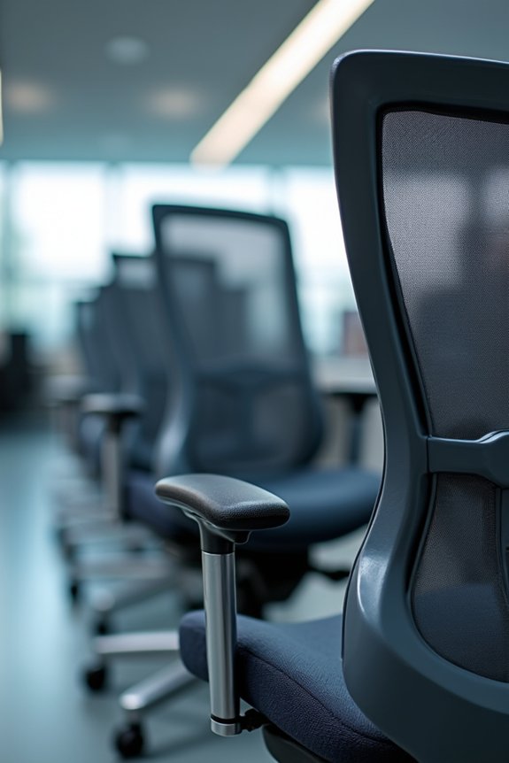 adjustable chair with lumbar support